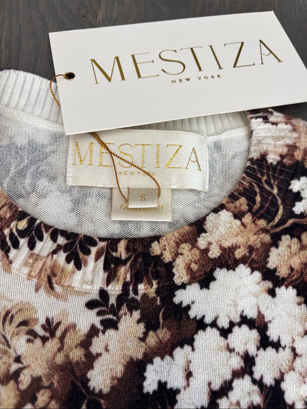 Mestizo NWT size small sweater - Picture 2 of 4